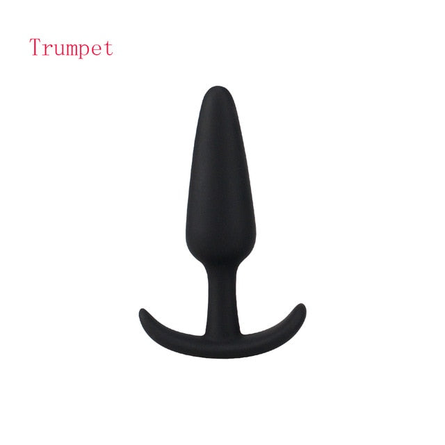 100% Safe Silicone Dildo Butt Plug Anal Plugs Unisex Sexy Stopper 3 Different Size Adult Sex Toys for Men/Women Trainer Massager