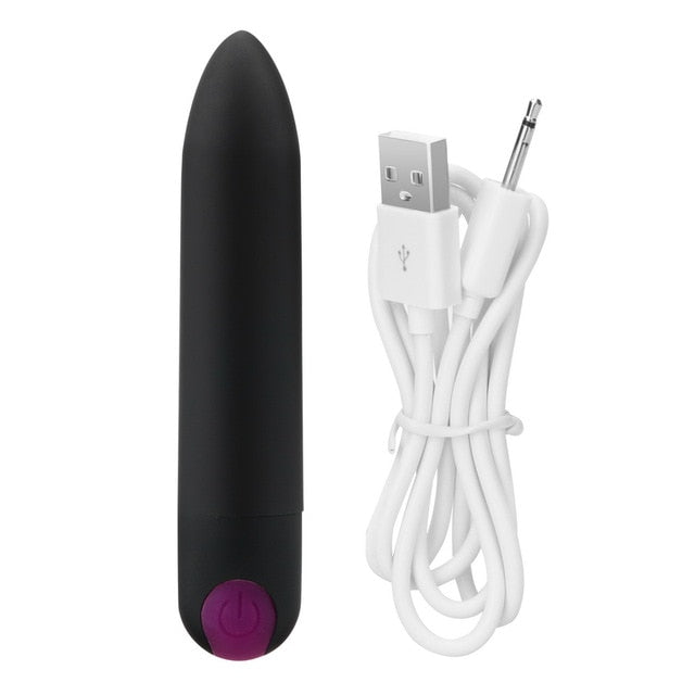 IKOKY Vaginal Massager 10 Frequency Strong Vibration Clitoris Stimulator Dildo Bullet Vibrators Sex Toys For Women USB Charge