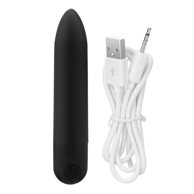 IKOKY Vaginal Massager 10 Frequency Strong Vibration Clitoris Stimulator Dildo Bullet Vibrators Sex Toys For Women USB Charge