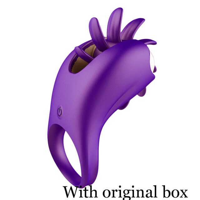 Licking Vibrator Vagina Clitoris Rotation Stimulate Oral Sex Toys for Adults Women Men Couples 10 Vibration Silicone Masturbator