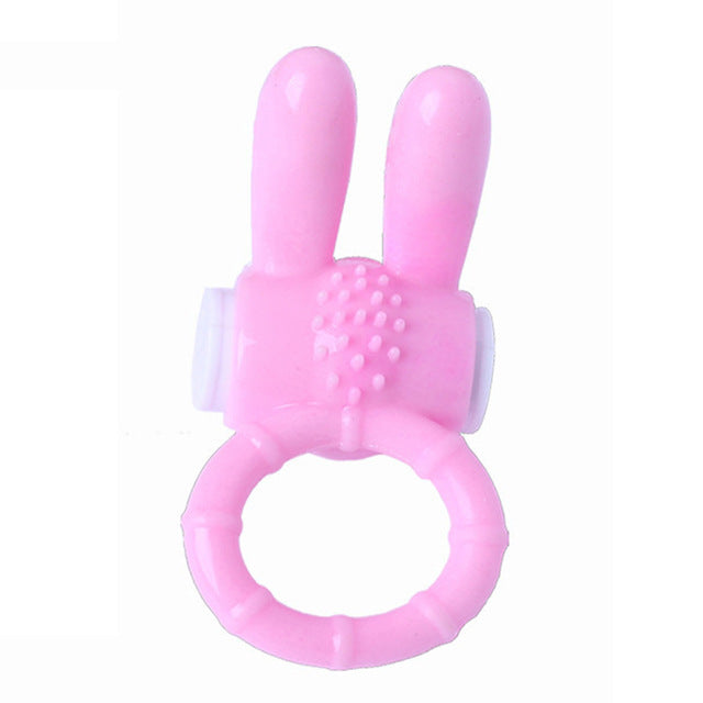 1Pcs Elastic Penis Delay Rings Vibrating Cock Ring Stretchy Intense Clit Stimulation Couples Sexy Toy Premature Ejaculation Lock