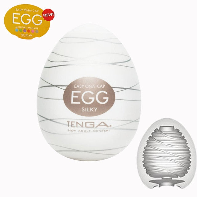 Tenga Men Portable EGG 6 Models G-spot Stimulator Massager  Pleasure Device For Men Masturbation Sex Toy