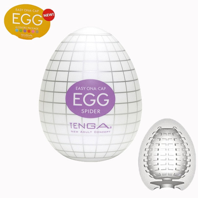 Tenga Men Portable EGG 6 Models G-spot Stimulator Massager  Pleasure Device For Men Masturbation Sex Toy