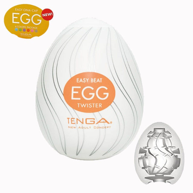 Tenga Men Portable EGG 6 Models G-spot Stimulator Massager  Pleasure Device For Men Masturbation Sex Toy