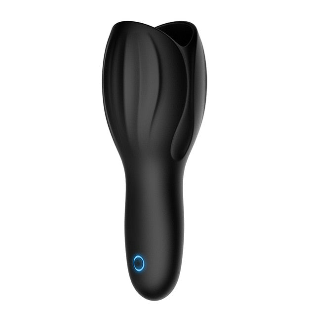 Male Masturbator Vibrating Glans Stimulate Penis Vibrator for Man Penis Massager Trainer Delay Ejaculation Sex Toys for Men Gays