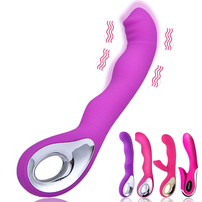 10 Frequency Strong AV Vibrator Silicone G Spot Usb Charging Vibration Dildo Adult Toys Male Masturbator Clitoris Stimulator