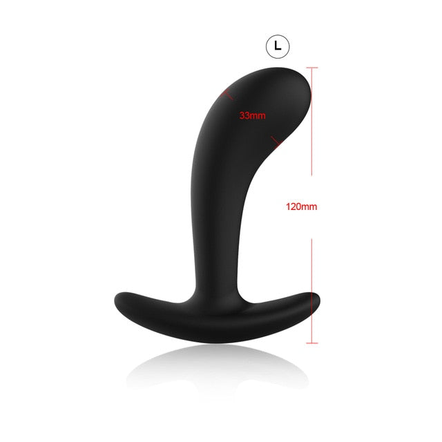 3 Silicone Anal Plugs Training Set Bullet Dildo Vibrator Anal Sex Toys For Woman Male Prostate Massager Butt Plug Gay Sex Toys