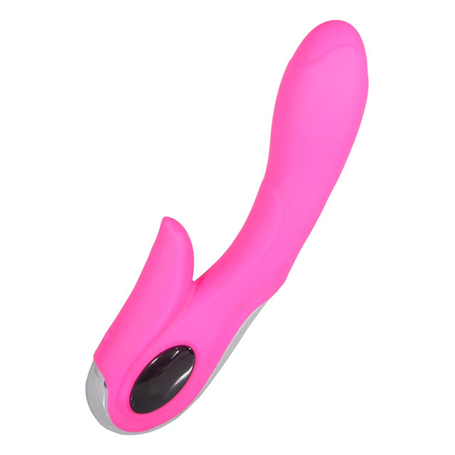 G Spot Rabbit Dildo Vibrator Sex Toys For Woman Dual Vibration Vagina Clitoris Stimulator Heating Vibrator Female Body Massager