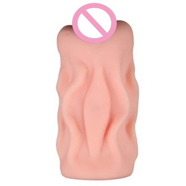 Male Sex Toy Pocket Pussy 4D Artificial Realistic Vagina Way Soft Masturbation Cup for Men