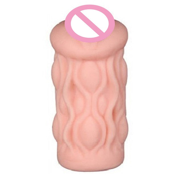 Male Sex Toy Pocket Pussy 4D Artificial Realistic Vagina Way Soft Masturbation Cup for Men