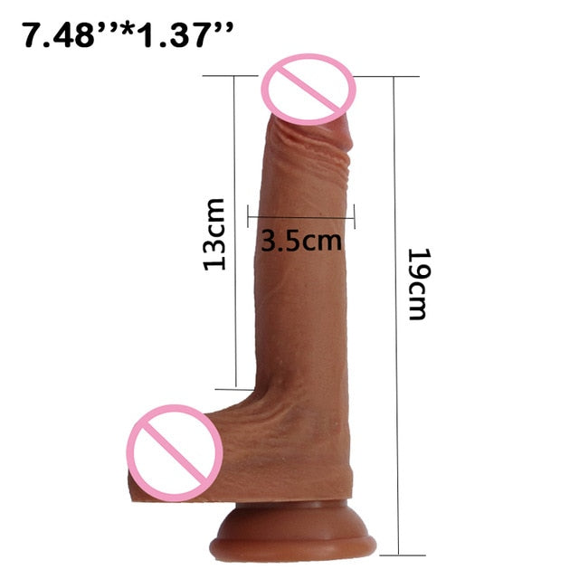 Silicone Dildo Sex Toys For Woman Realistic Penis With Suction Cup G Spot Vagina Stimulator Female Masturbation Sex Products