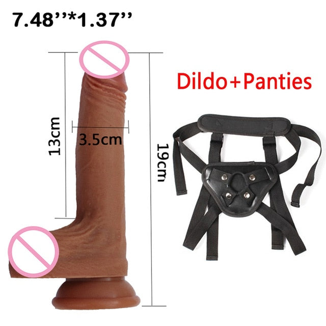 Silicone Dildo Sex Toys For Woman Realistic Penis With Suction Cup G Spot Vagina Stimulator Female Masturbation Sex Products