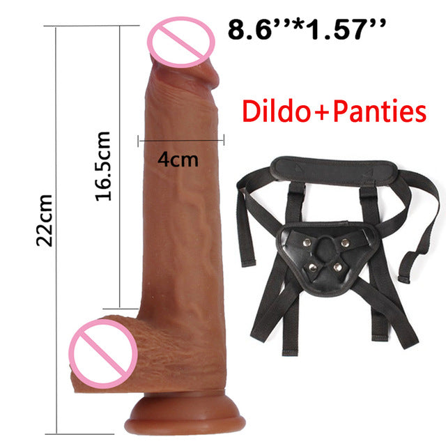 Silicone Dildo Sex Toys For Woman Realistic Penis With Suction Cup G Spot Vagina Stimulator Female Masturbation Sex Products