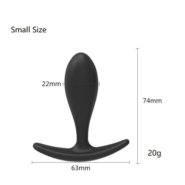 Mini small large Wearable Silicone anal beads butt plug ball penis fake dildo insert G spot Sex toys for male female