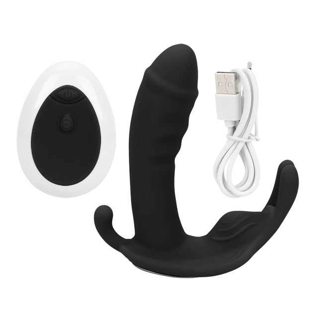 OLO Clitoris Stimulator G Spot Massager Sex Toys for Women Vibrating Panties 10 Speed Wearable Butterfly Dildo Vibrator