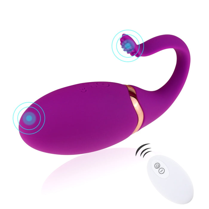 10 Speeds G Spot Kegal Ball Vibrator Remote Control Silicone Mute Egg Vibrator Vagina Tight Exercise Sex Toy for Women Sex Shop