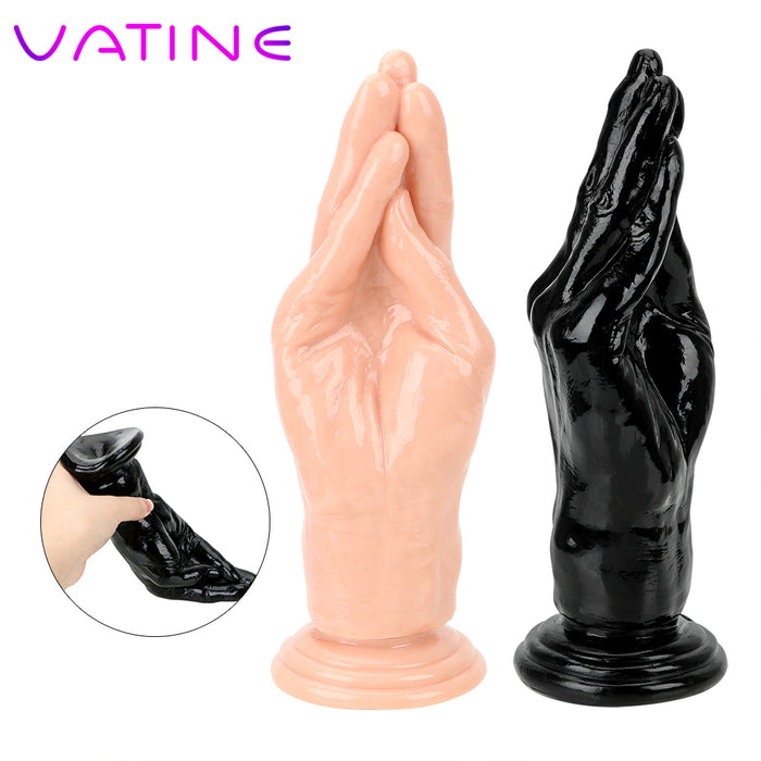 VATINE For Women Men Suction Big Hand Anal Stuffed G-spot Huge Dildo Anal Plug Butt Plug Large Penis Fist Masturbate Sex Toys