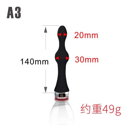 Portable Anal Cleaning Anus Enema Use for Mineral Water Bottle Anal Vaginal Washing Anal Douche Vagina Wash Plug Adult Sex Toys