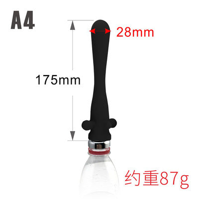 Portable Anal Cleaning Anus Enema Use for Mineral Water Bottle Anal Vaginal Washing Anal Douche Vagina Wash Plug Adult Sex Toys