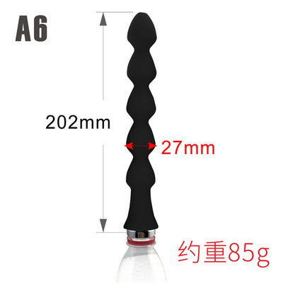 Portable Anal Cleaning Anus Enema Use for Mineral Water Bottle Anal Vaginal Washing Anal Douche Vagina Wash Plug Adult Sex Toys