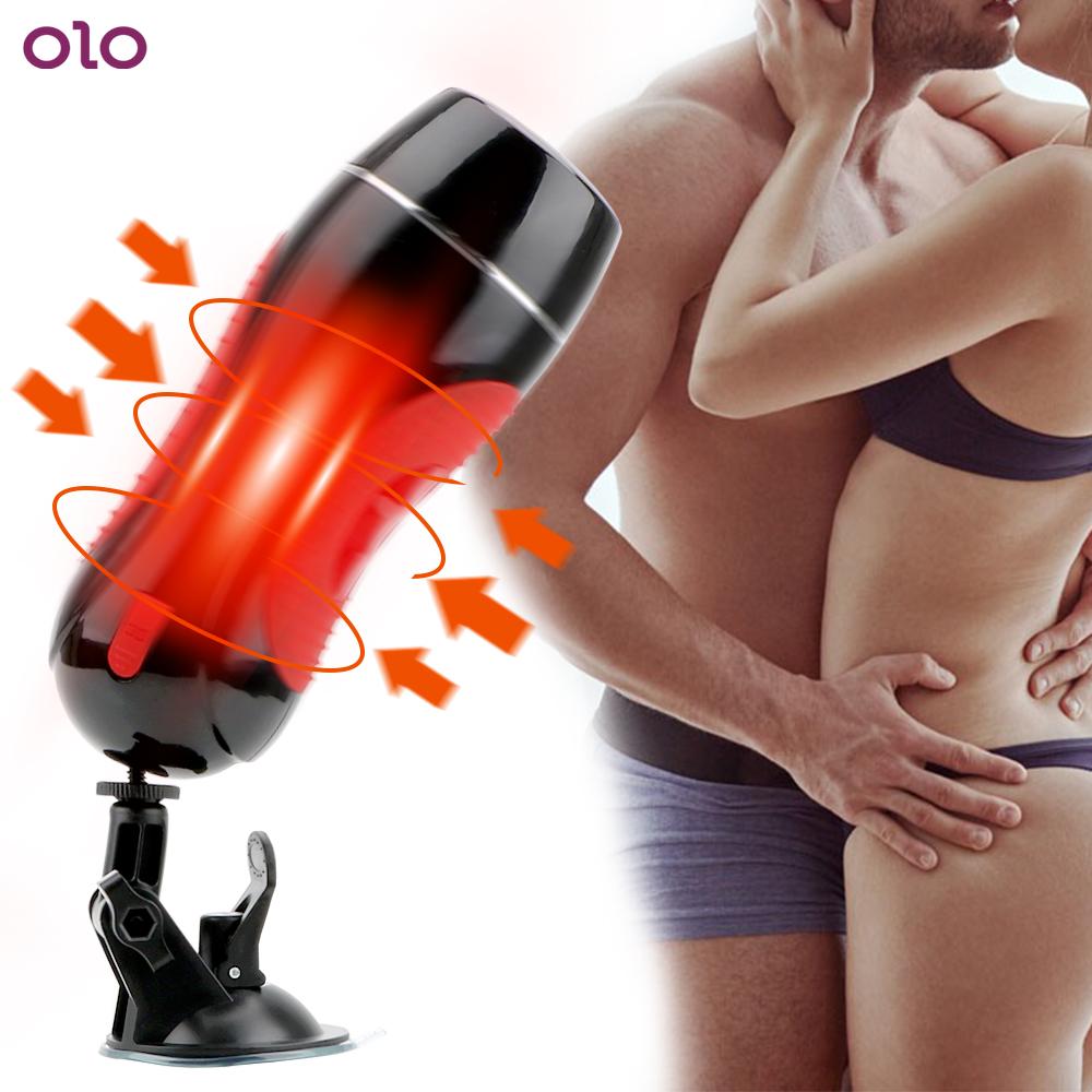 Masturbator Intelligent Voice Pressure Sucking Automatic Rotating Masturbation Cup 10 Frequency Vibrator Sex Toys for Men