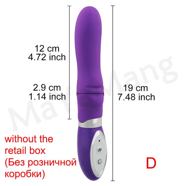 10 Speed Silicone Vibrator Multispeed Vibrating toy dildo Vibrator Adult Sex Toys For woman Waterproof Clit Vibrator Sex Product