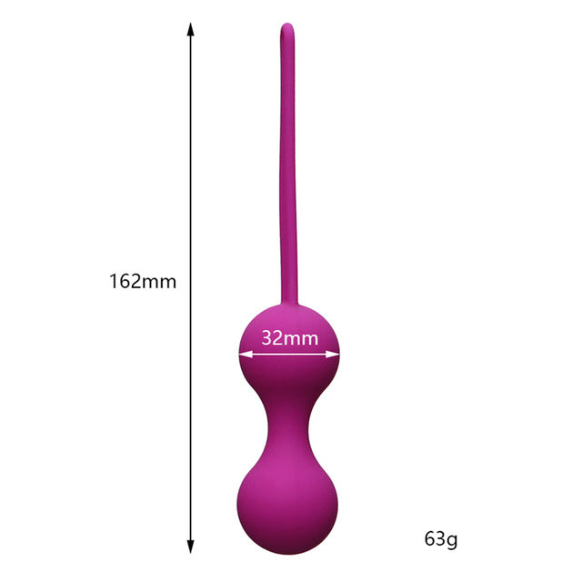 Safe Silicone Smart Ball Vibrator Kegel Ball Ben Wa Ball Vagina Tighten Exercise Machine Sex Toy for Women Vaginal Geisha Ball